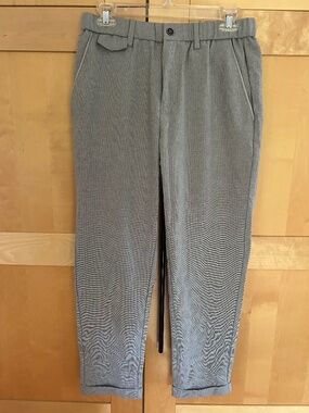 Mens Manfinity Gray Cuffed Pants (Small)
